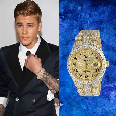 justin bieber watch rolex|justin bieber rolex.